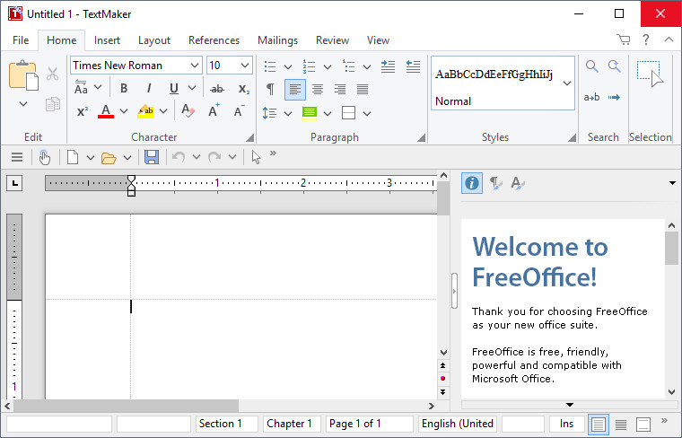 FreeOffice TextMaker