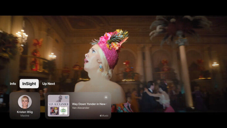 Apple TV Plus Insight feature