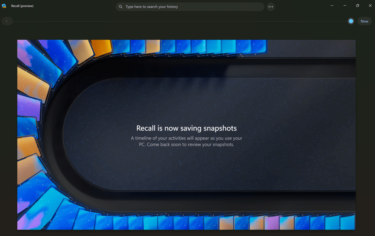 Microsoft Recall artık anlık görüntüleri kaydediyor
