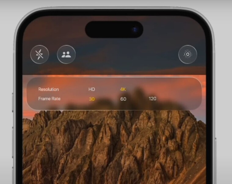 iPhone Kamera uygulaması kullanıcı arayüzü iOS 19